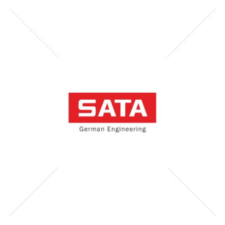 SATAjet 4000 LAB HVLP Düse 1,0 0,6 l Kunststoffbecher, alle materialführenden Teile in Edelstahl, mit Spritzbild und Prüfprotokoll - SATA 219766