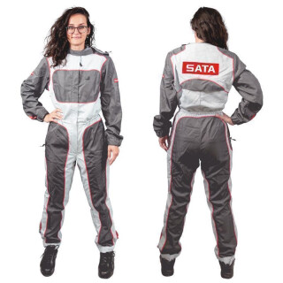 SATA suit race Damen, Größe M, 98% Polyester 2% Carbon  - SATA 1154046